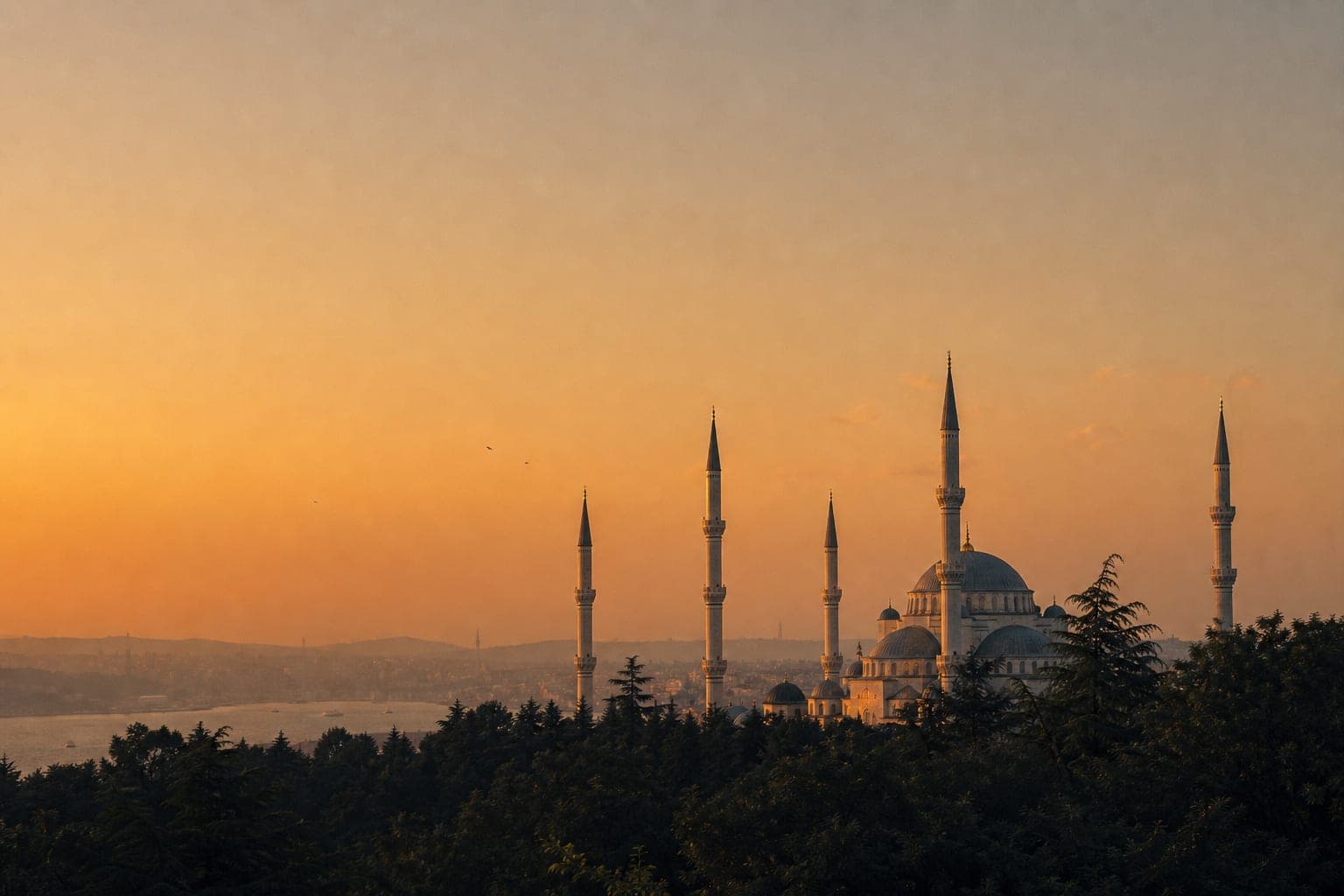 Istanbul at sunset, the world’s busiest hair transplant destination
